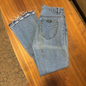 Rollas original high rise straight jean